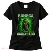 Boneca Ambalabu Italian Brainrot Frog Meme Women's T-Shirt thumb 0