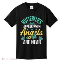 Butterflies Appear Insect Nature Butterfly Lover Monarch Kids T-Shirt thumb 0