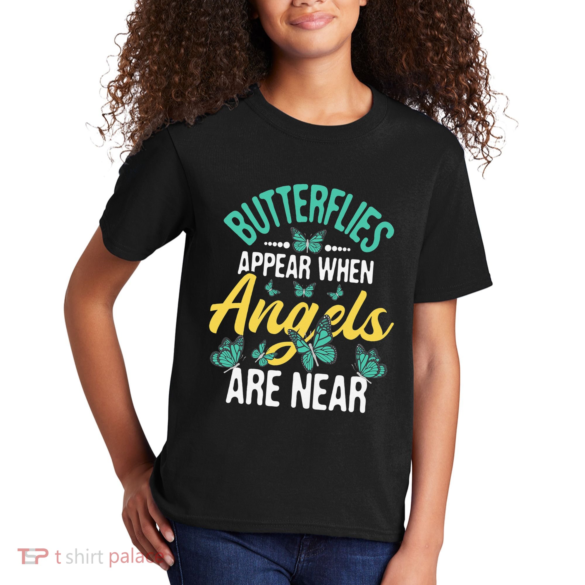 Butterflies Appear Insect Nature Butterfly Lover Monarch Kids T-Shirt