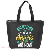 Butterflies Appear Insect Nature Butterfly Lover Monarch Tote Bag thumb 0