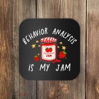 Behavior Analysis Is My Jam RBT ABA Therapist SPED Teacher Coaster thumb 0