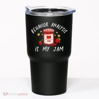 Behavior Analysis Is My Jam RBT ABA Therapist SPED Teacher Tumbler thumb 0