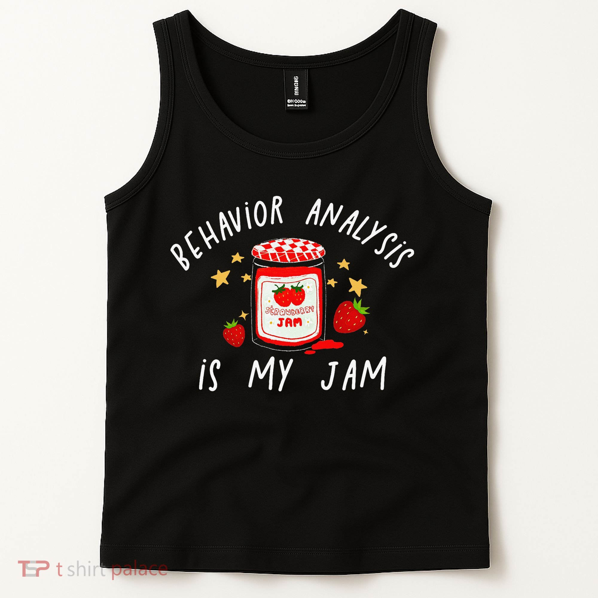 Behavior Analysis Is My Jam RBT ABA Therapist SPED Teacher Tank Top