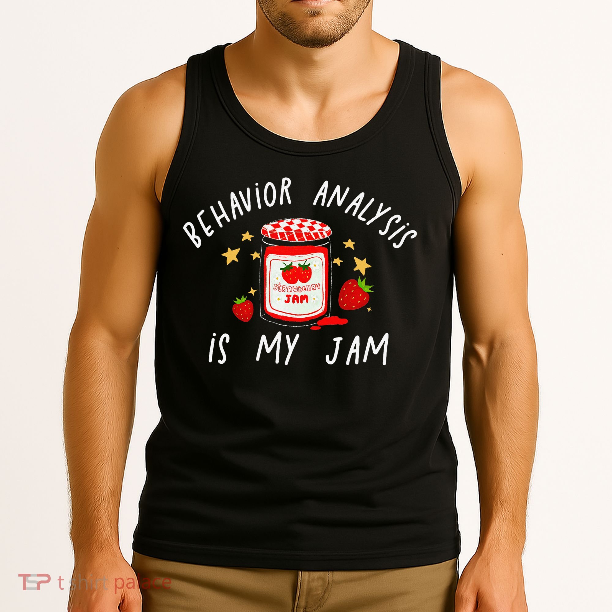 Behavior Analysis Is My Jam RBT ABA Therapist SPED Teacher Tank Top