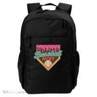 Baseball Aunt Ice Cream Drip Backpack thumb 0