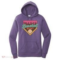 Baseball Aunt Ice Cream Drip Women's Hoodie thumb 0