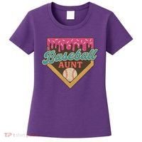 Baseball Aunt Ice Cream Drip Women's T-Shirt thumb 0