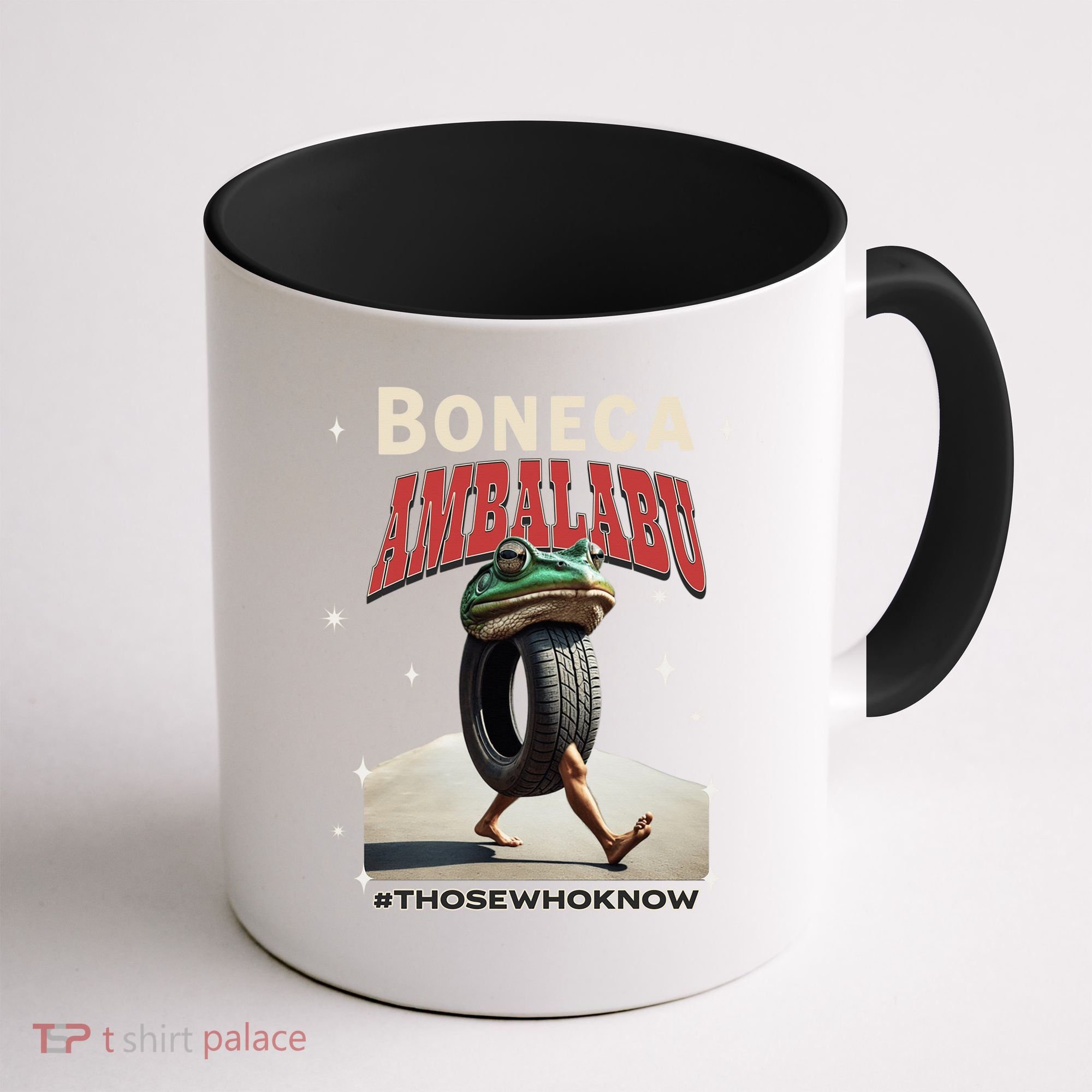Boneca Ambalabu Italian Brainrot Meme Frog With Feet Bootleg Coffee Mug