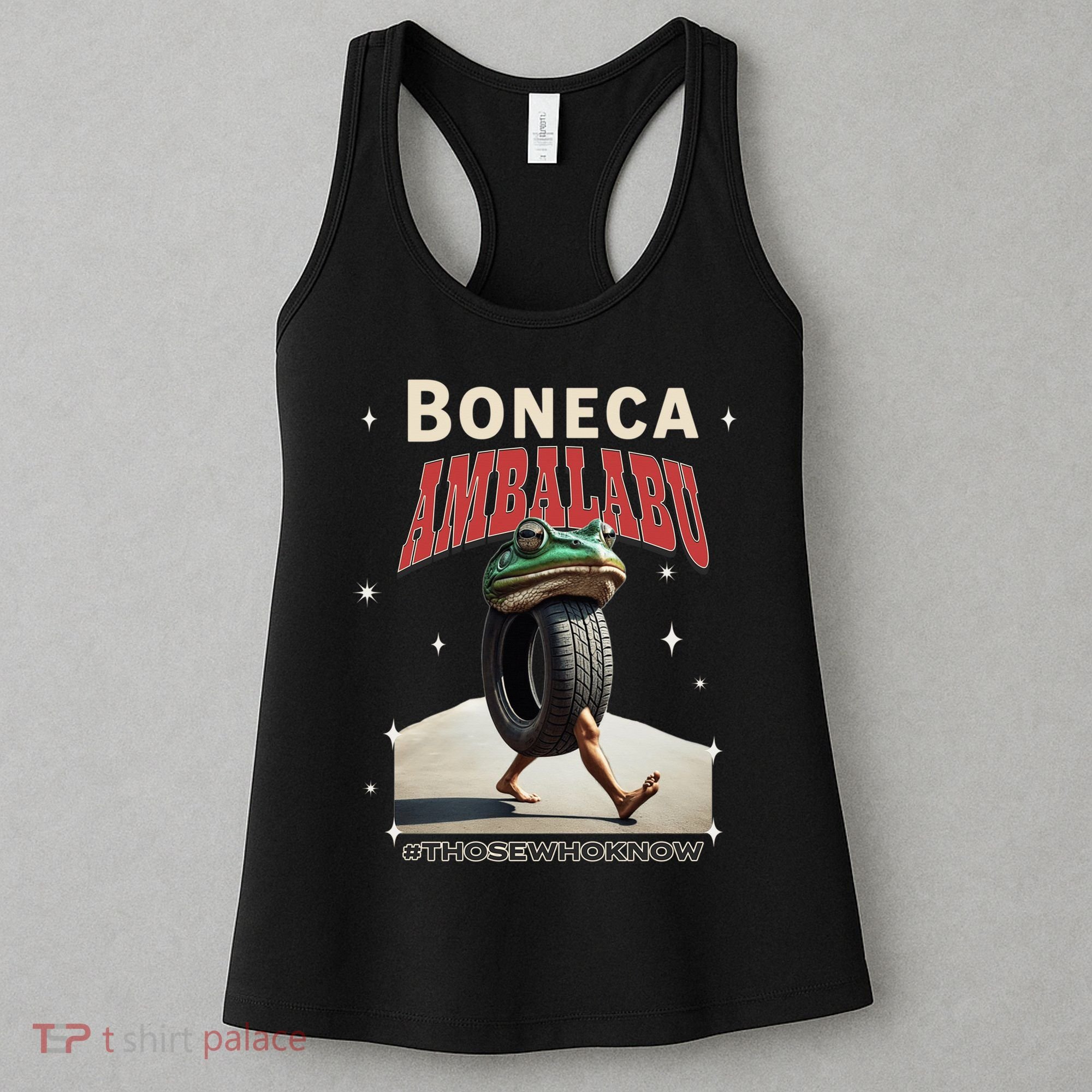 Boneca Ambalabu Italian Brainrot Meme Frog With Feet Bootleg Women's Tank Top