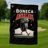 Boneca Ambalabu Italian Brainrot Meme Frog With Feet Bootleg Golf Towel thumb 1