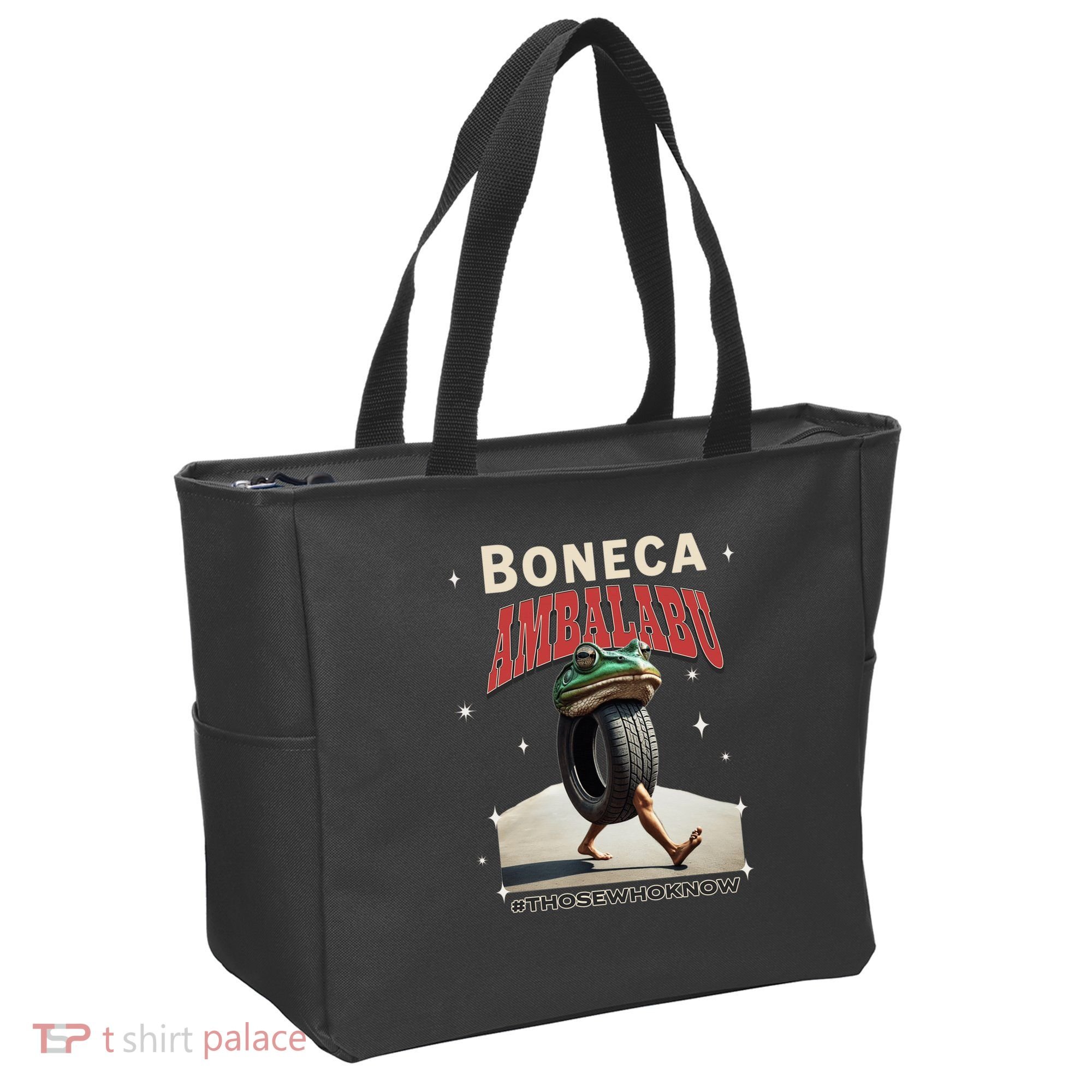 Boneca Ambalabu Italian Brainrot Meme Frog With Feet Bootleg Tote Bag