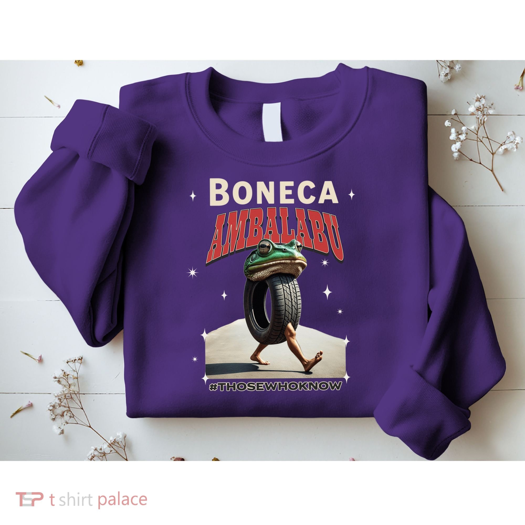 Boneca Ambalabu Italian Brainrot Meme Frog With Feet Bootleg Sweatshirt