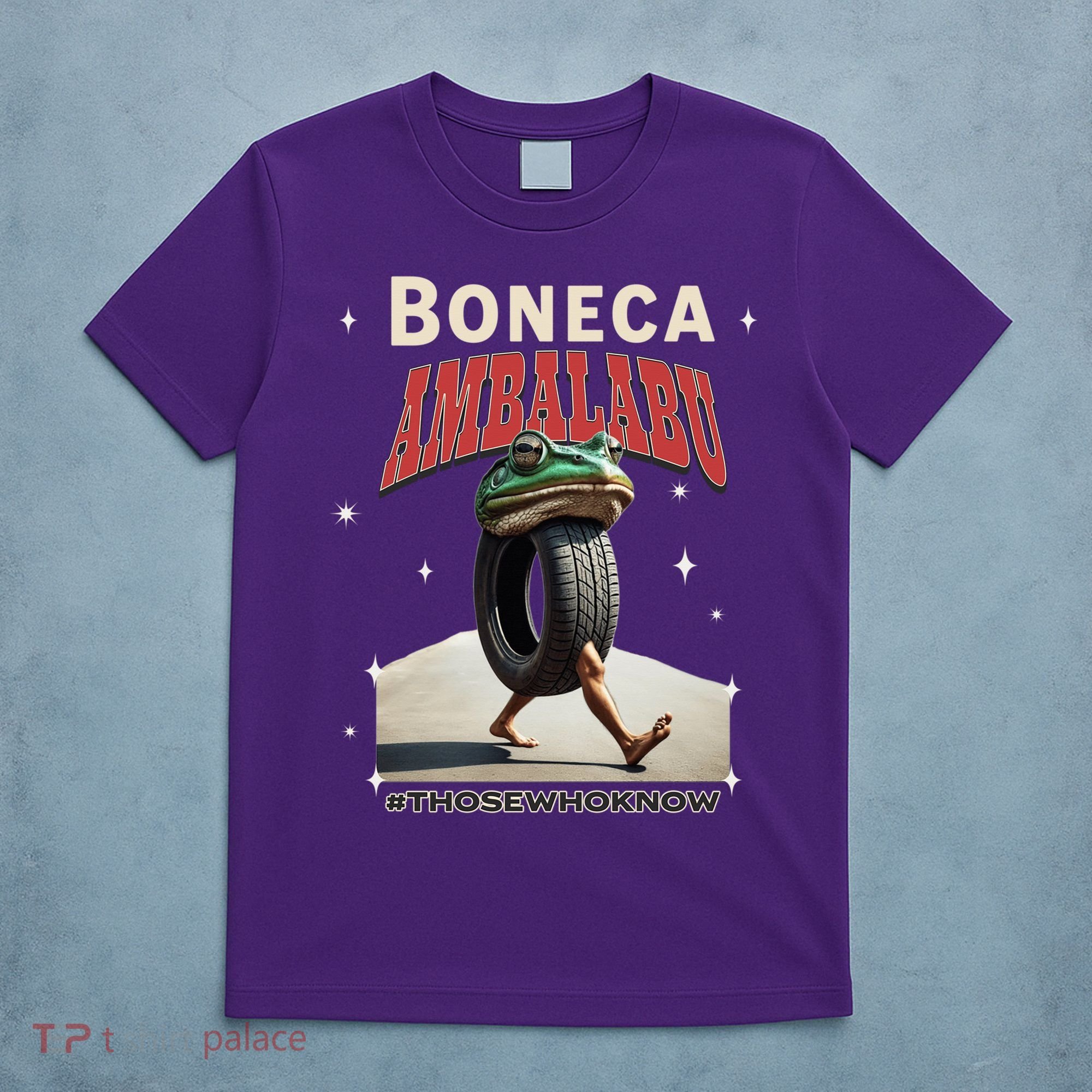 Boneca Ambalabu Italian Brainrot Meme Frog With Feet Bootleg T-Shirt