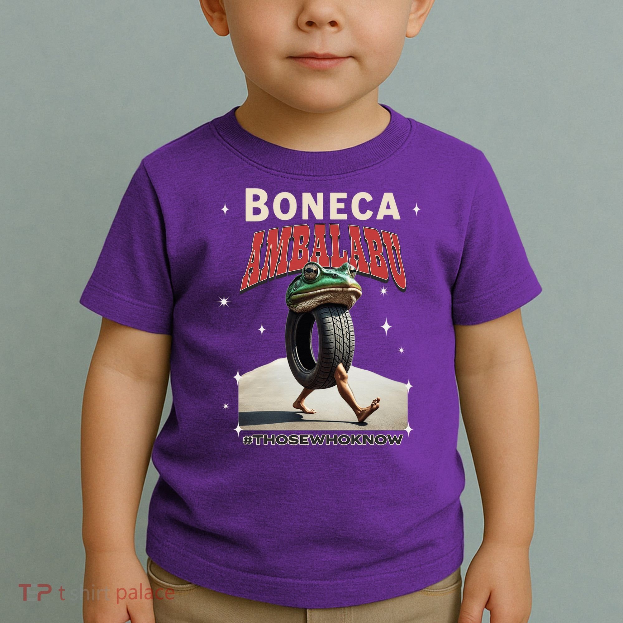 Boneca Ambalabu Italian Brainrot Meme Frog With Feet Bootleg Toddler T-Shirt