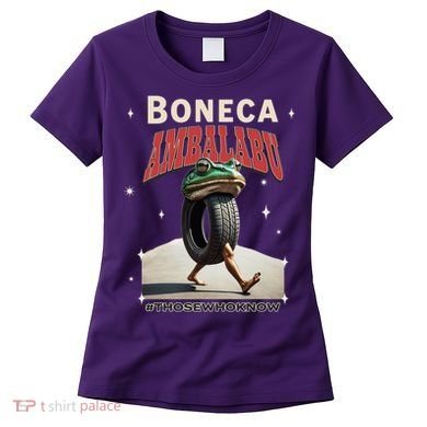 Boneca Ambalabu Italian Brainrot Meme Frog With Feet Bootleg Women's T-Shirt