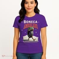 Boneca Ambalabu Italian Brainrot Meme Frog With Feet Bootleg Women's T-Shirt thumb 4