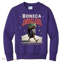 Boneca Ambalabu Italian Brainrot Meme Frog With Feet Bootleg Kids Sweatshirt thumb 0