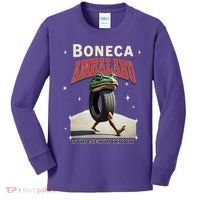 Boneca Ambalabu Italian Brainrot Meme Frog With Feet Bootleg Kids Long Sleeve Shirt thumb 0