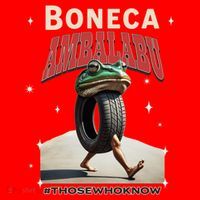 Boneca Ambalabu Italian Brainrot Meme Frog With Feet Bootleg Santa Hat thumb 1