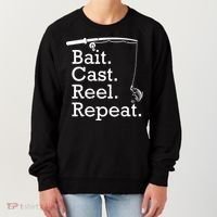 Bait Cast Reek Repeat Women's Sweatshirt thumb 0
