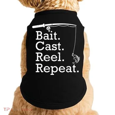 Bait Cast Reek Repeat Doggie Tank