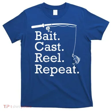 Bait Cast Reek Repeat T-Shirt