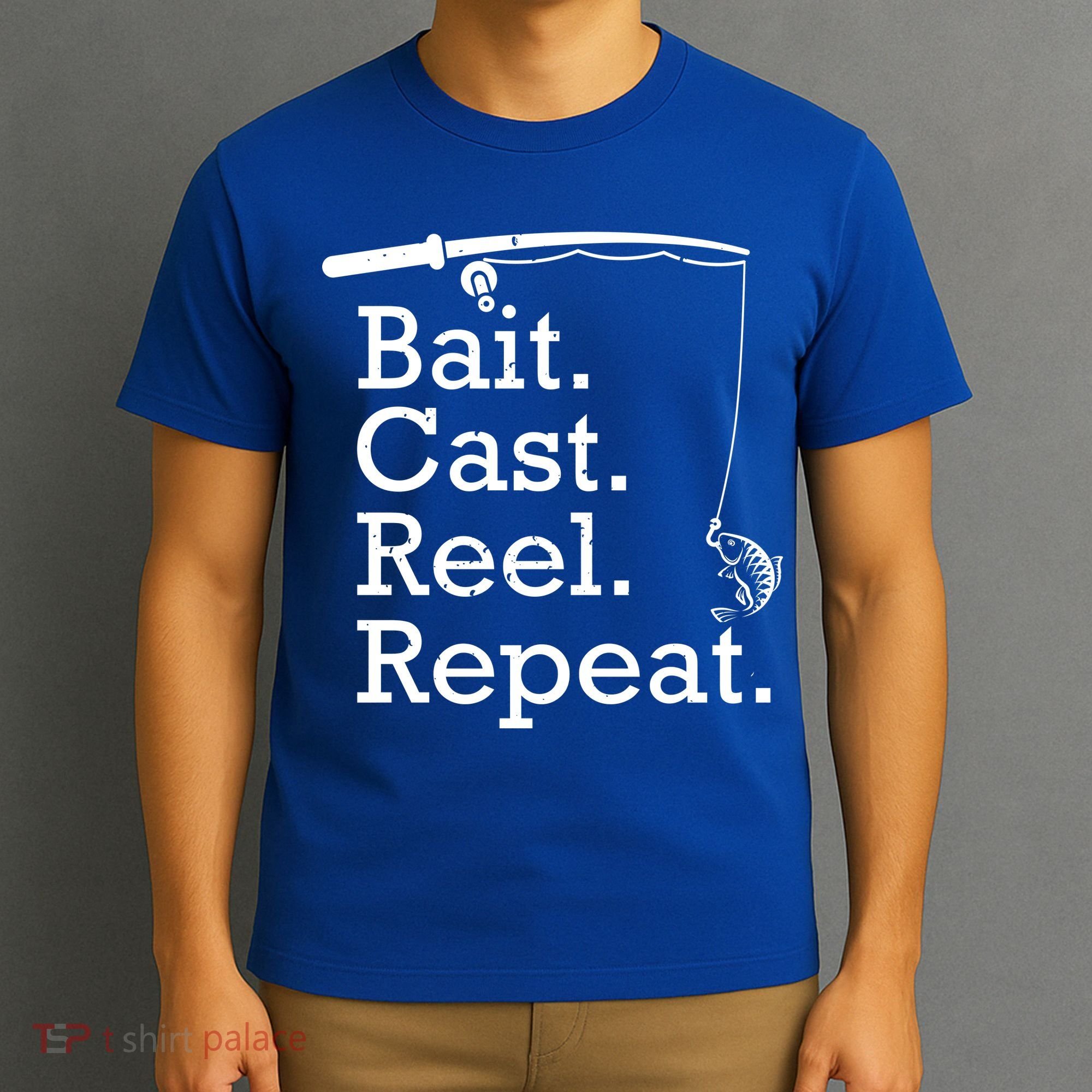 Bait Cast Reek Repeat T-Shirt