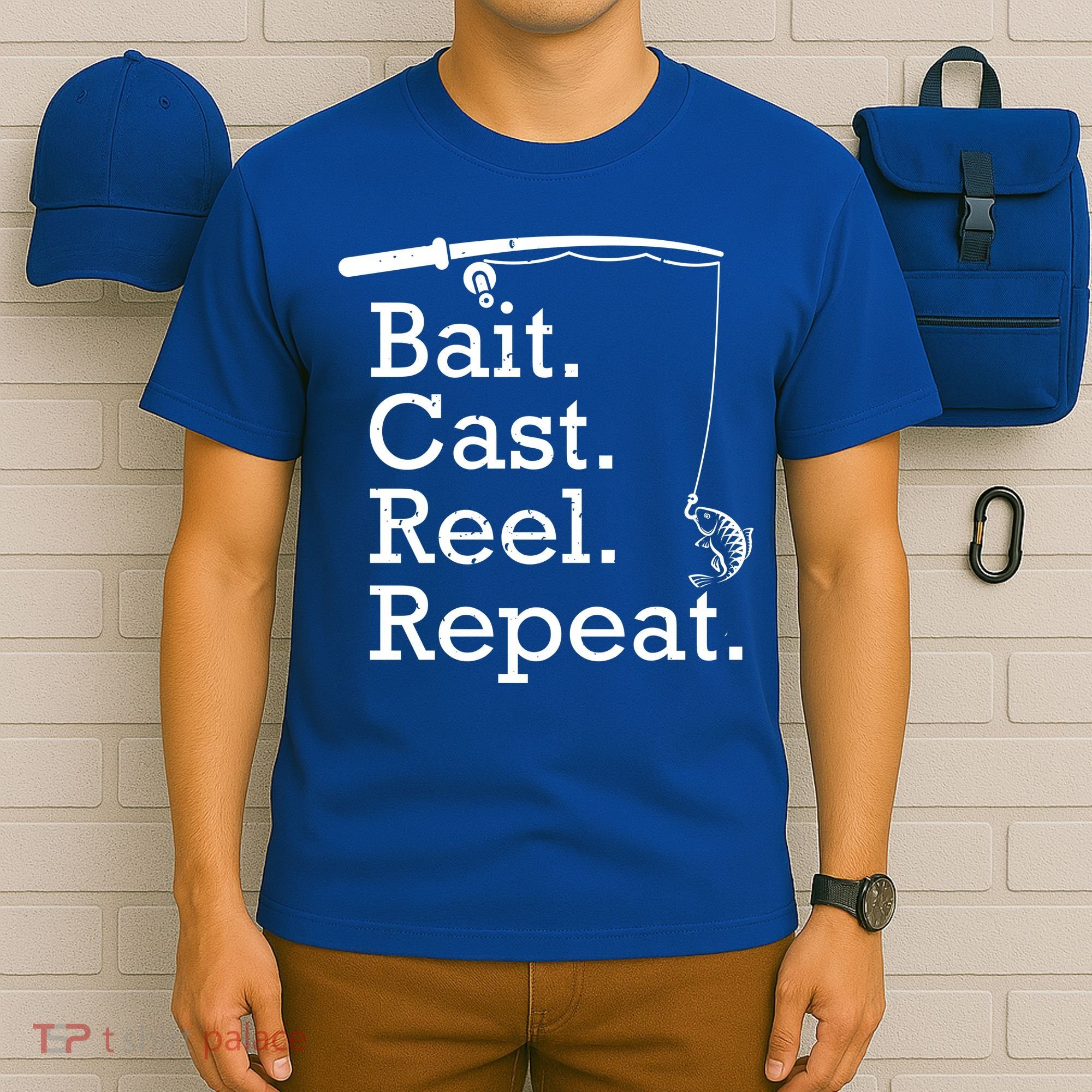 Bait Cast Reek Repeat T-Shirt