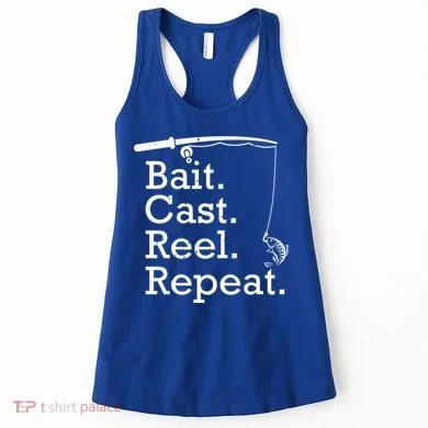 Bait Cast Reek Repeat Women's Tank Top