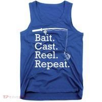 Bait Cast Reek Repeat Tank Top thumb 0
