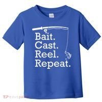 Bait Cast Reek Repeat Toddler T-Shirt thumb 0