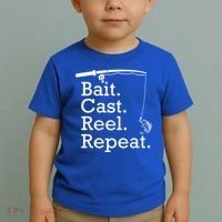Bait Cast Reek Repeat Toddler T-Shirt thumb 2