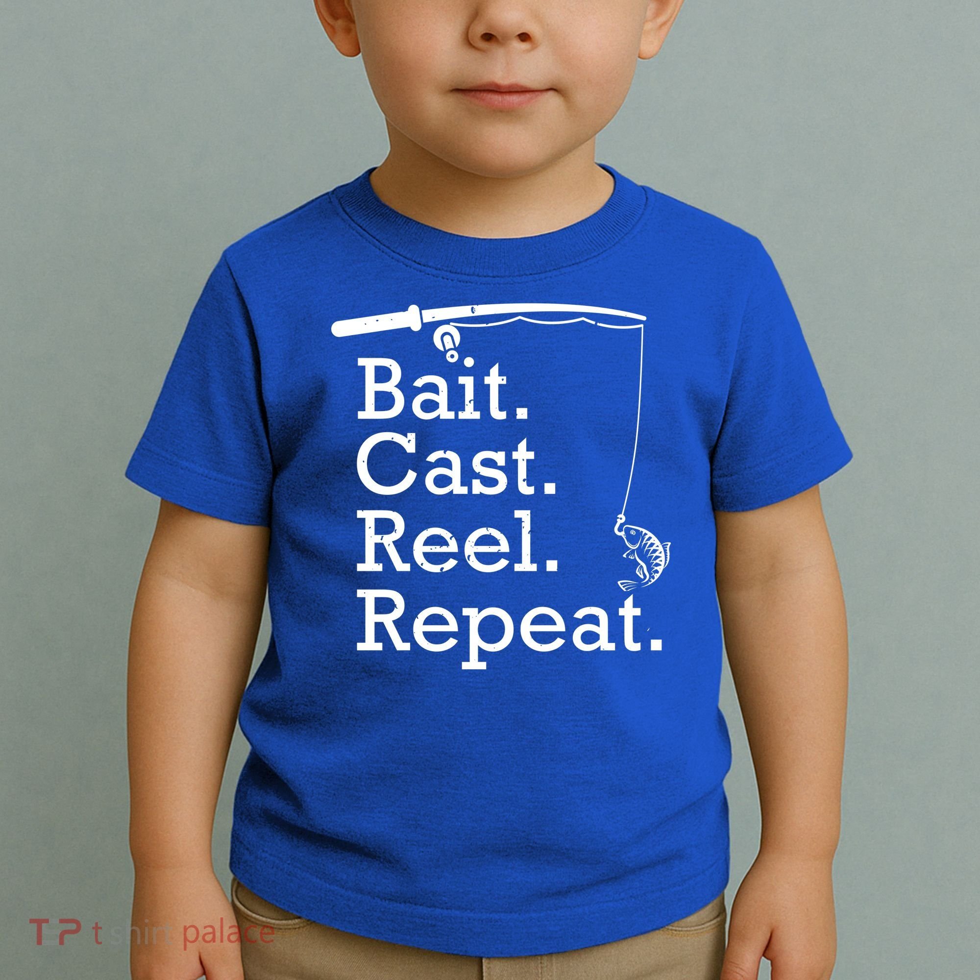 Bait Cast Reek Repeat Toddler T-Shirt