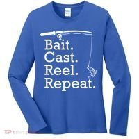 Bait Cast Reek Repeat Women's Long Sleeve Shirt thumb 0