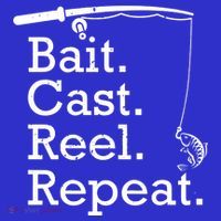 Bait Cast Reek Repeat Women's Long Sleeve Shirt thumb 2