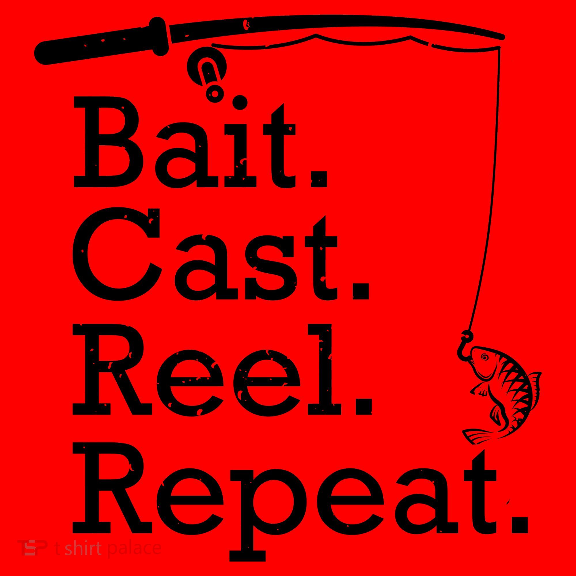 Bait Cast Reek Repeat Santa Hat