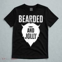 Bearded And Jolly Santa Christmas T-Shirt thumb 5