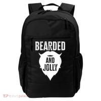 Bearded And Jolly Santa Christmas Backpack thumb 0