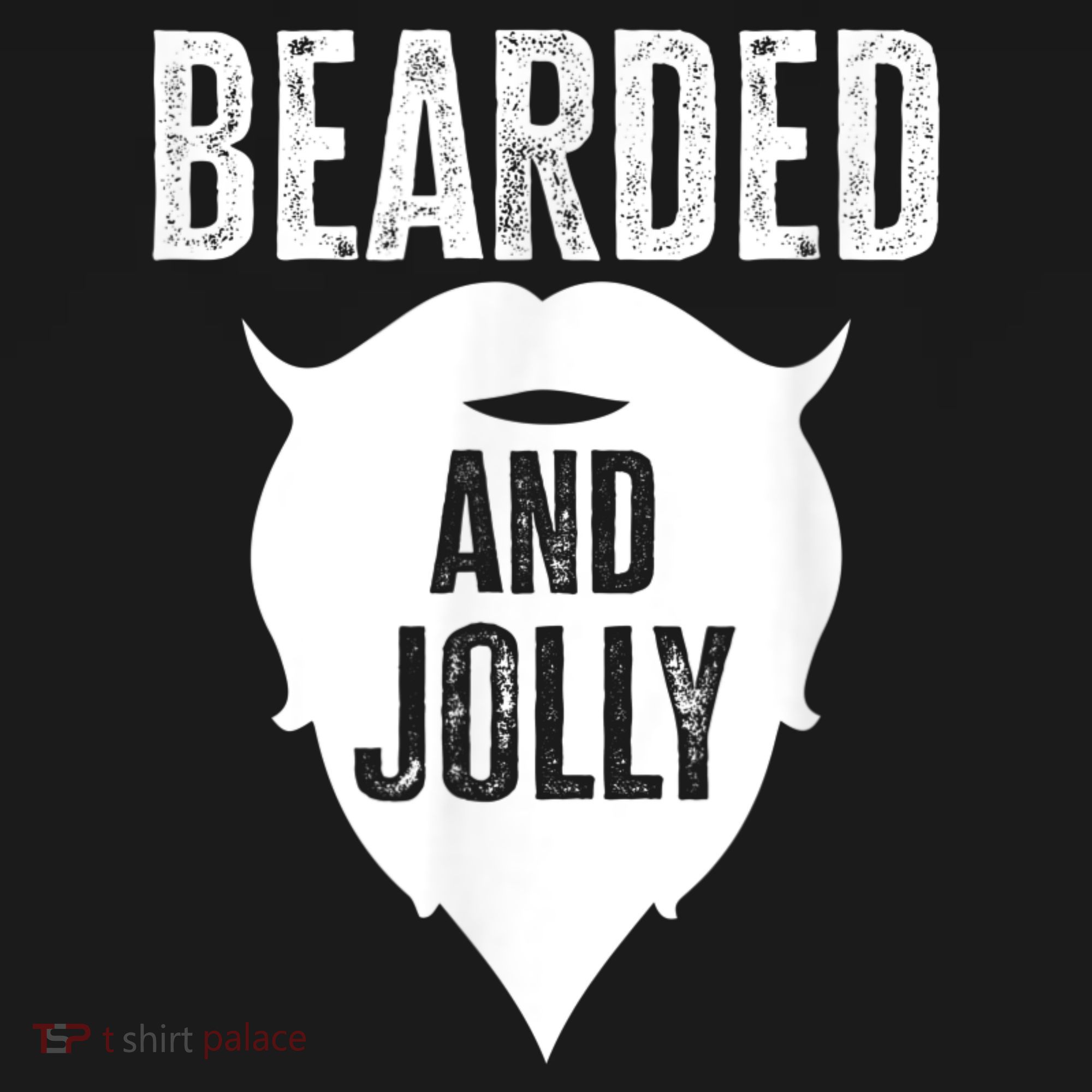 Bearded And Jolly Santa Christmas Coaster