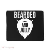 Bearded And Jolly Santa Christmas Mousepad thumb 0