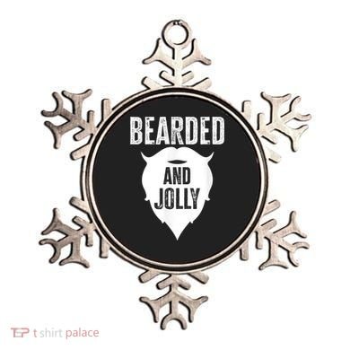 Bearded And Jolly Santa Christmas Ornament