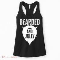 Bearded And Jolly Santa Christmas Women's Tank Top thumb 0