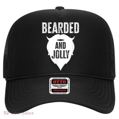 Bearded And Jolly Santa Christmas Hat