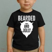 Bearded And Jolly Santa Christmas Toddler T-Shirt thumb 2