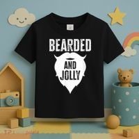 Bearded And Jolly Santa Christmas Toddler T-Shirt thumb 3