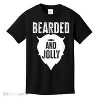 Bearded And Jolly Santa Christmas Kids T-Shirt thumb 0