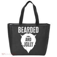 Bearded And Jolly Santa Christmas Tote Bag thumb 0