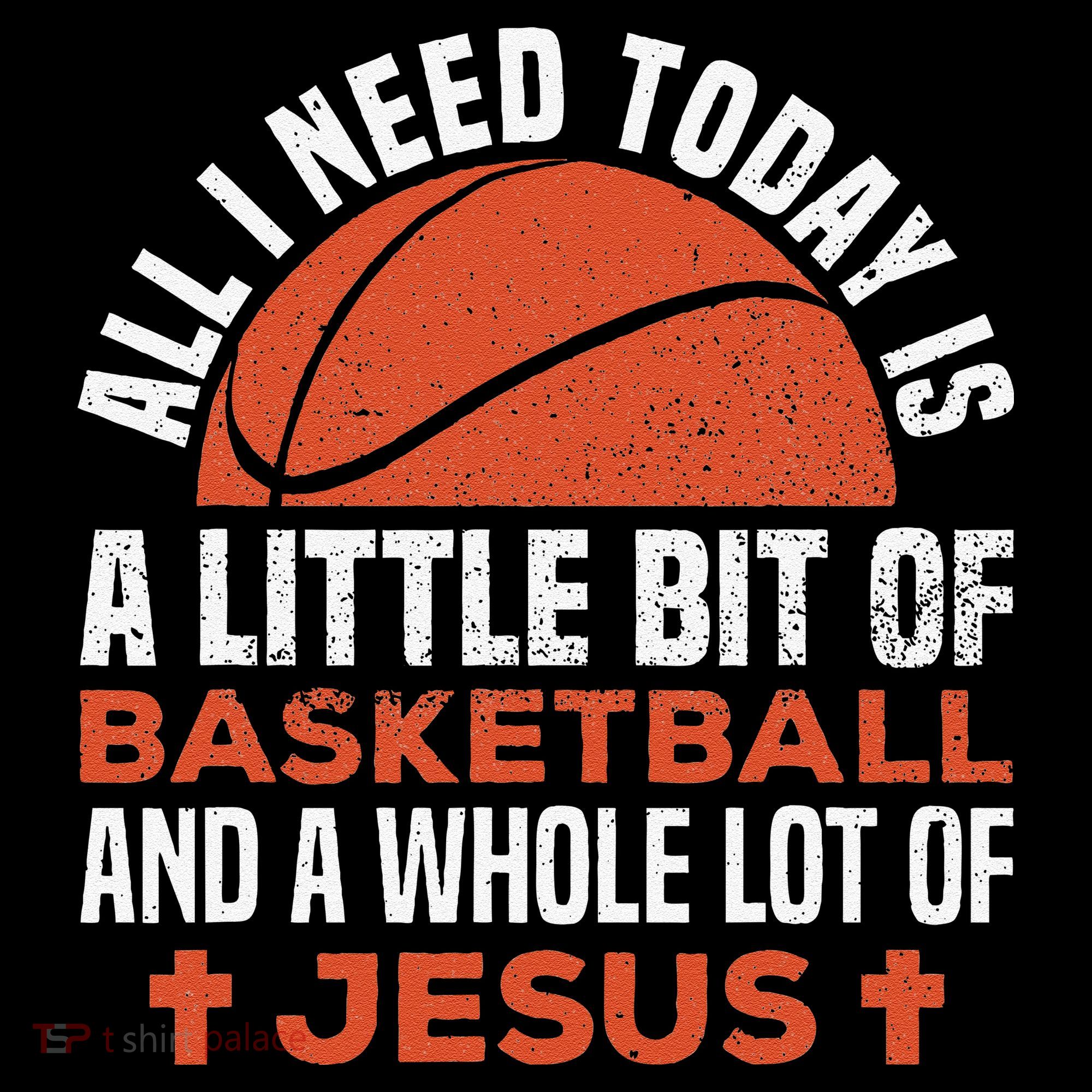 Basketball And Jesus Religious Christian Women's Hoodie