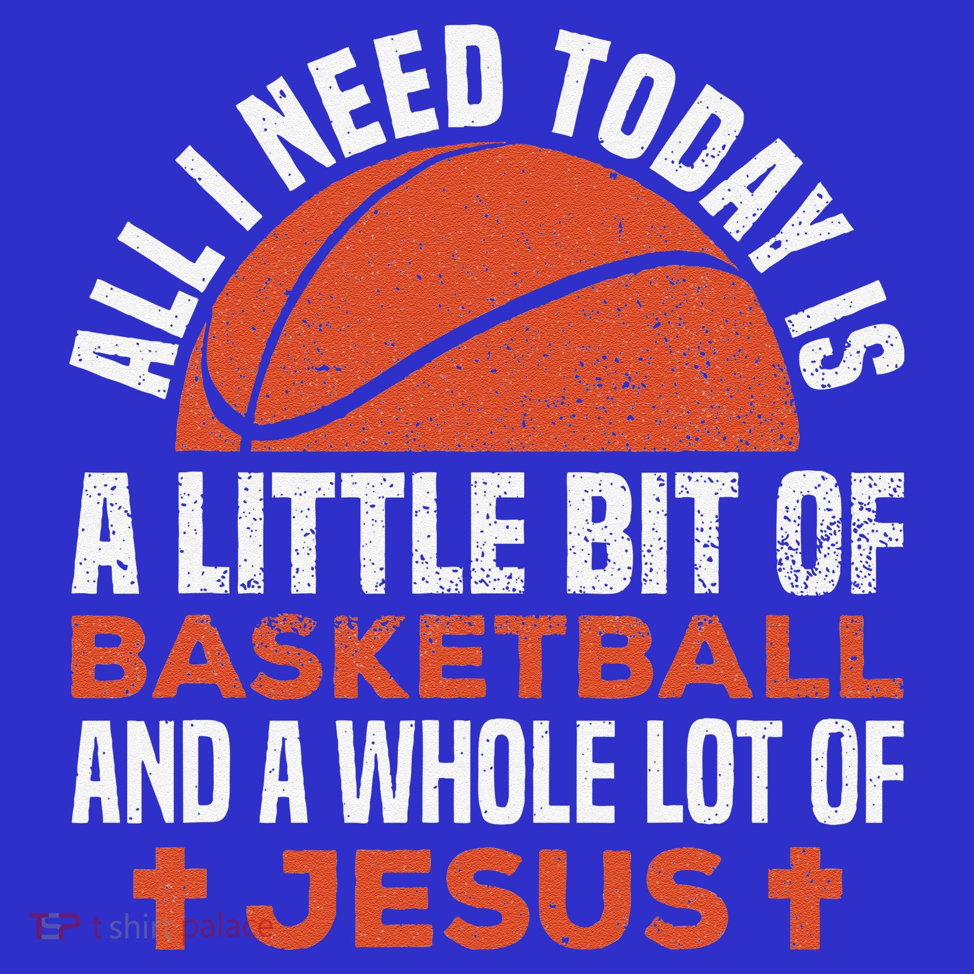Basketball And Jesus Religious Christian Kids Sweatshirt