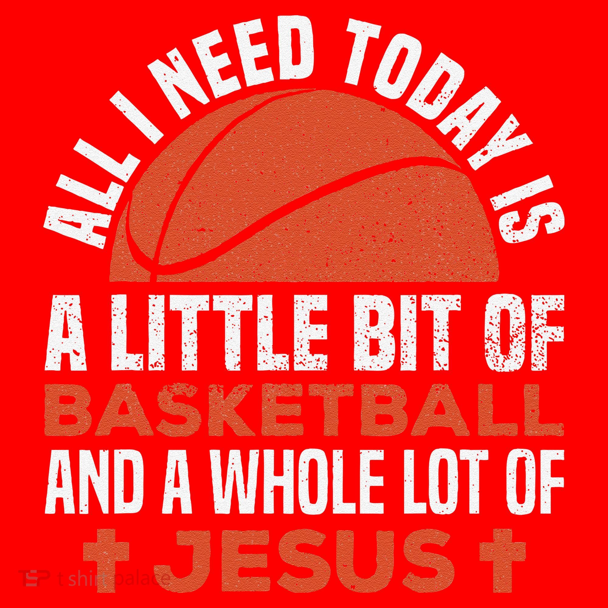 Basketball And Jesus Religious Christian Santa Hat